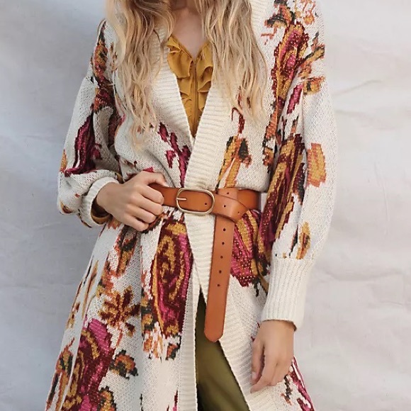 NWTS ANTHROPOLOGIE CLASSIC LEATHER BELT (XL) - Picture 2 of 5